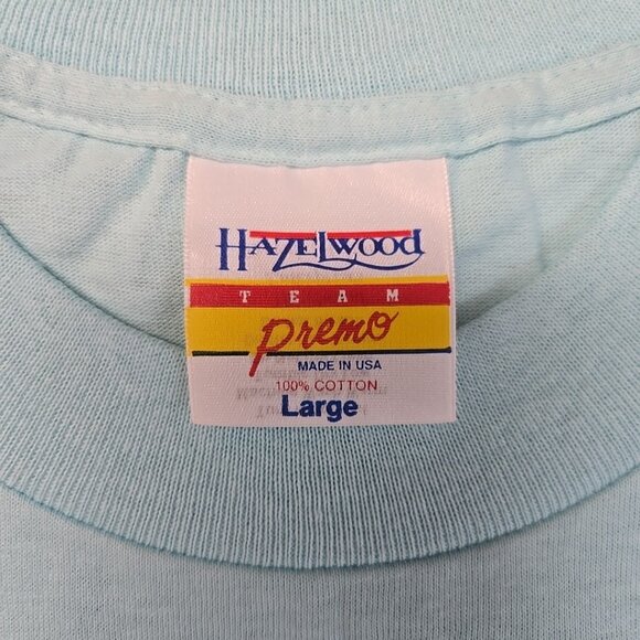 VTG Native American Flower Girl Teal Single Stitch Size Large de Grazia - Picture 7 of 8